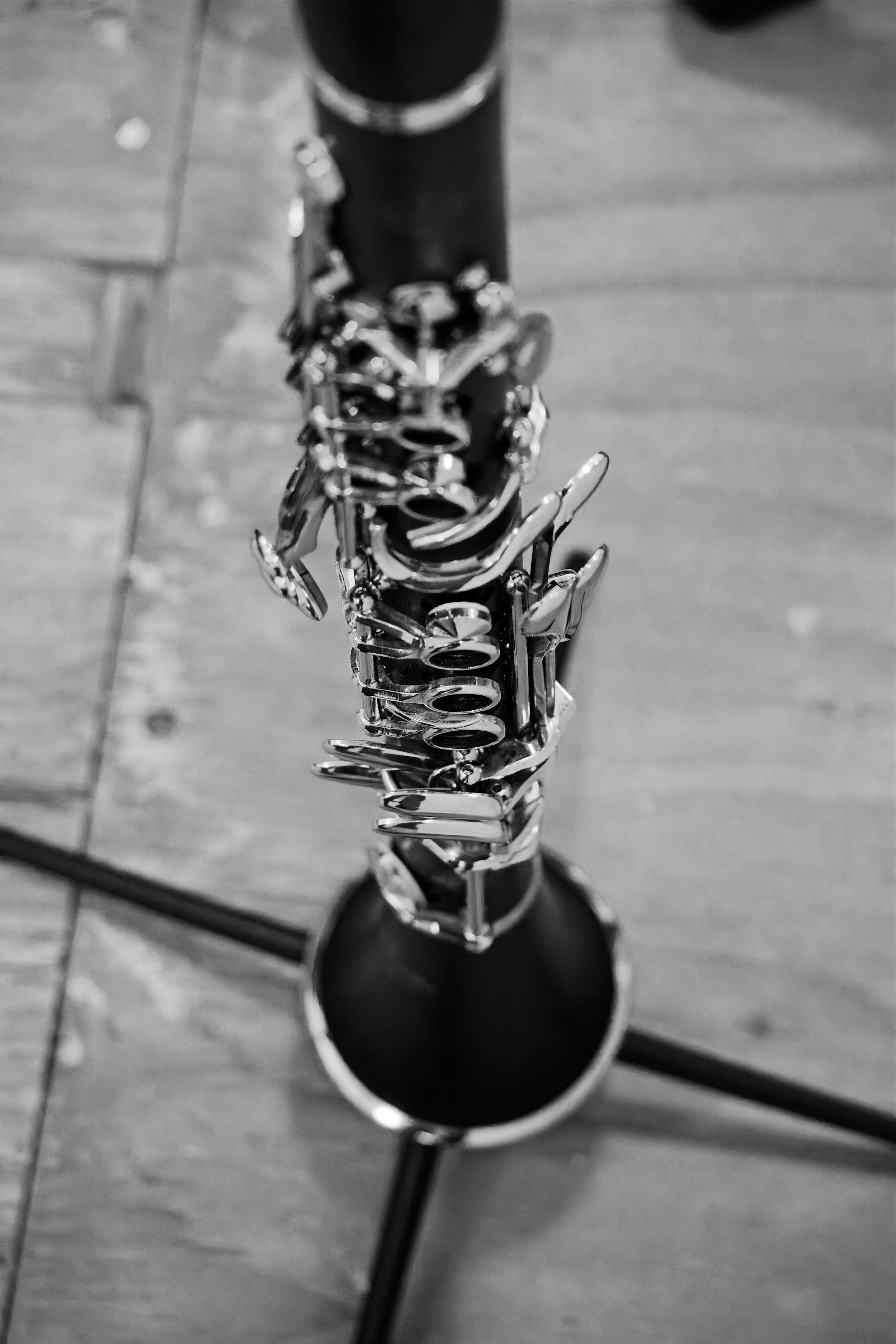 Clarinet close-up